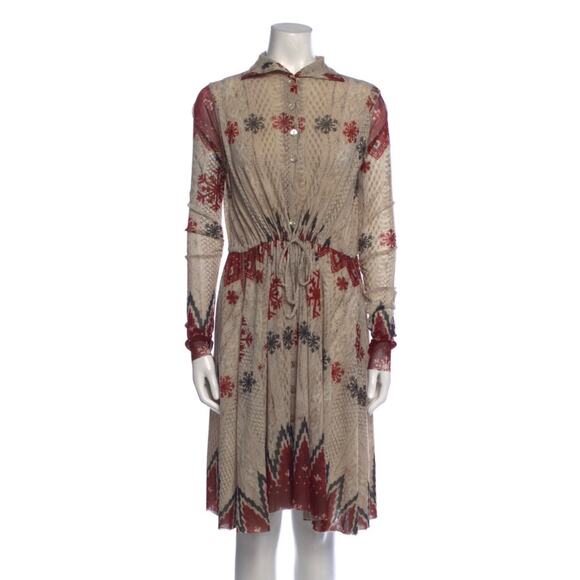 Jean‎ Paul Gaultier Soleil Printed Dress Medium - Picture 1 of 10